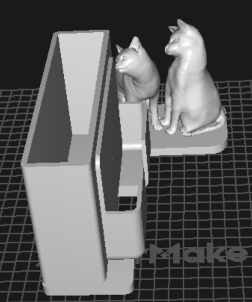 Cat cell phone holder